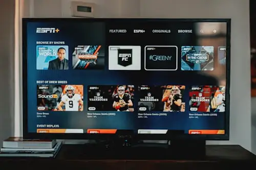 Watching IPTV Canada on a large screen at home